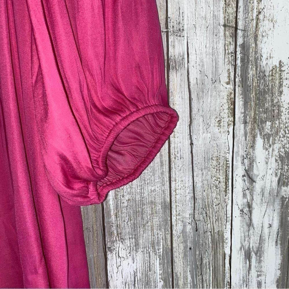 NWT Ann Taylor Pink Button Popover - Picture 3 of 5